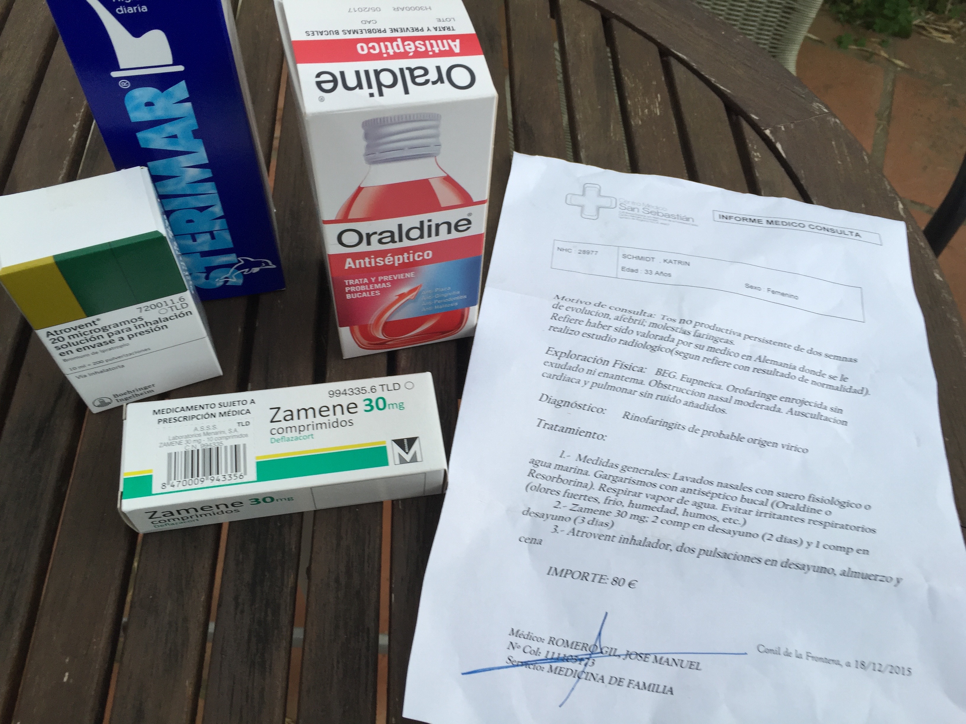 Das Behandlungsblatt finde ich wirklich spitze. W&uuml;rde ich mir in Deutschland auch w&uuml;nschen...