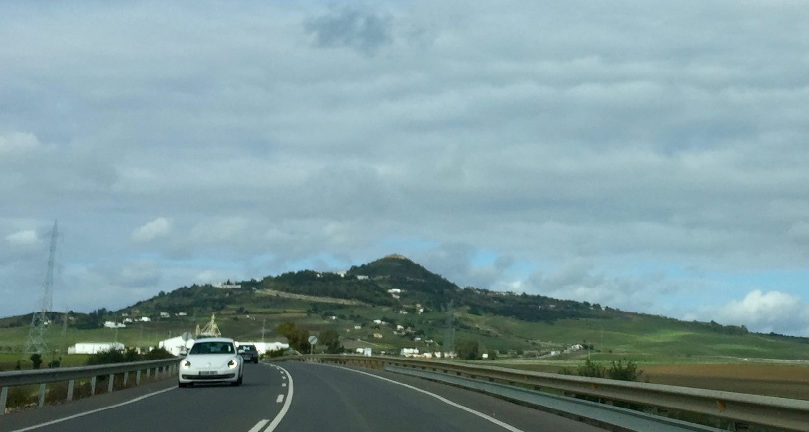 Medina Sidonia von unten aus gesehen
